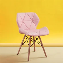 Деревянная ножка стул отдыха Современный Креативный Гостиная кресло для отдыха простая Бытовая Кофе обеденный стул спинка офисного компьютерное кресло