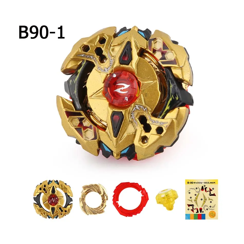 Takara Tomy Gold Edition все модели Bey Bay Burst игрушки подходят для любого пускового устройства Металл Fusion Бог спиннинг Топ лезвия игрушки - Цвет: B90