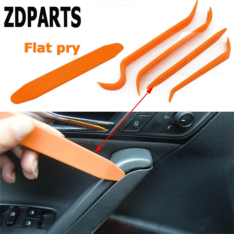 

ZDPARTS 4PCS For Skoda Octavia A5 A7 2 Rapid Fabia Ford Focus 2 3 Fiesta Mondeo MK Car Audio Door Removal Tool Accessories Cover