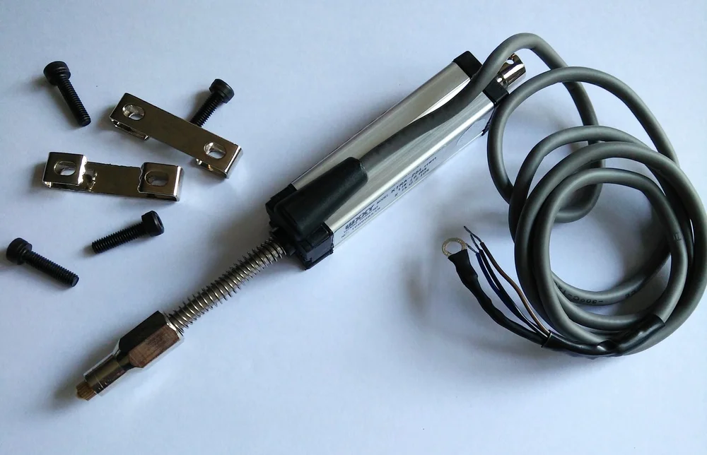 Sensor de Deslocamento Potenciômetro para a Máquina de Moldagem por Injeção Linear Mini Régua Eletrônica 25mm Posição Transdutor Ktr - Image 6