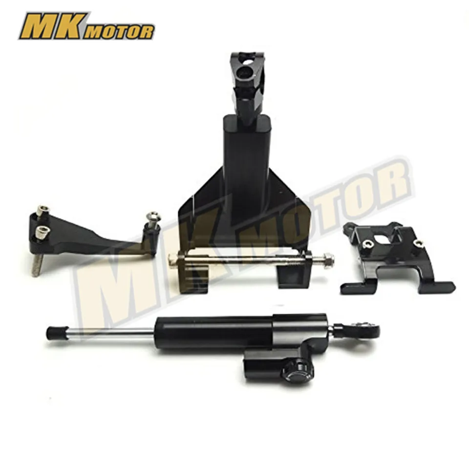 BYSPRINT Motorcycle CNC Aluminium Steering Stabilizer Damper Mounting Bracket For Yamaha MT 07 MT07 FZ 07