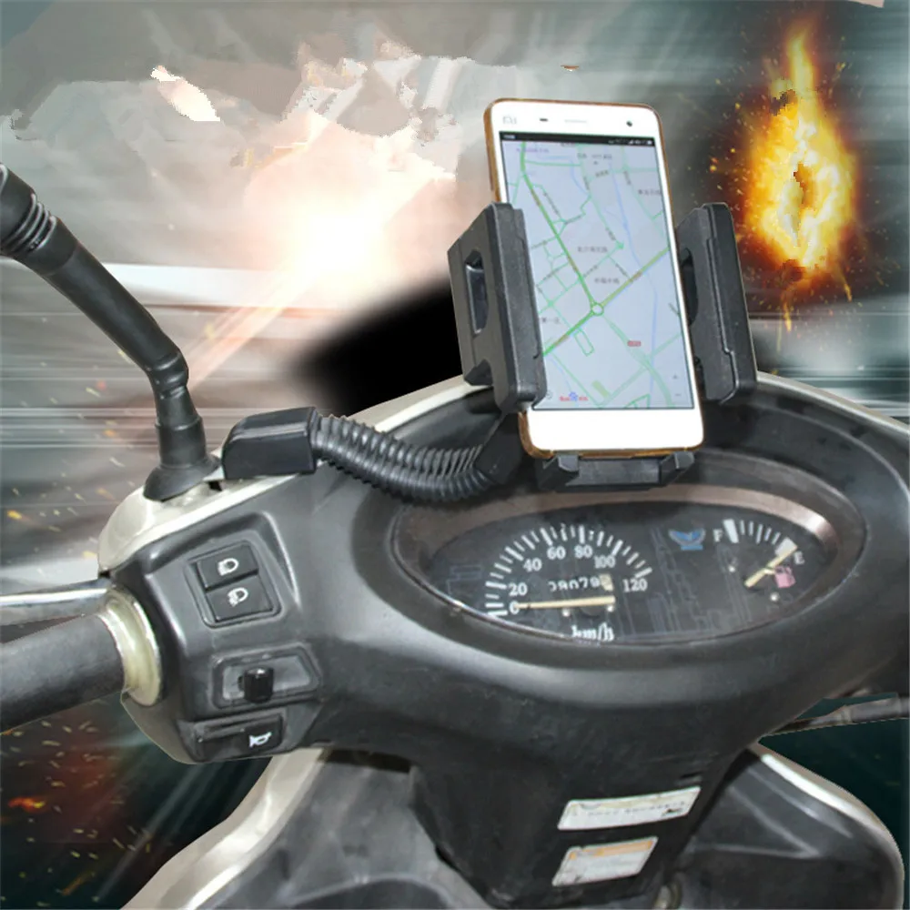 

Chunmu Universal Waterproof Motorcycle Bike Scooter Mobile Phone Holder Bag Case for iPhone8 7 Samsung Support 4.7-6.3 Inch