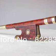 4/4 Виолончель Лук Одежда высшего качества золото установлен Underslide Snakewood письмо деревянной палкой лягушка большой баланс FPZ010