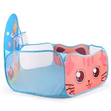 Домашняя игровая палатка с океаническим мячом, игра в складной бассейн для детей, детские игрушки