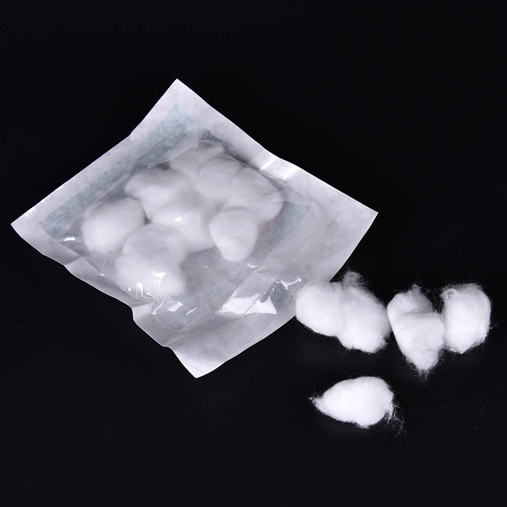 

New 5g/Bag Cotton Swabs Medical Tampons Sterile Absorbent Disinfect Cotton Ball