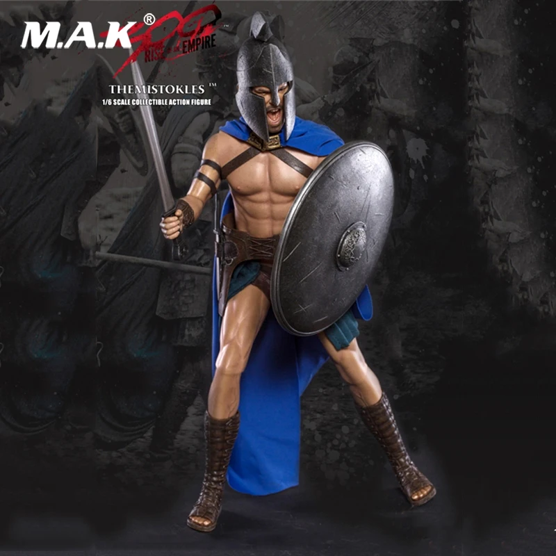 

Full set 1/6 Scale warrior model GENERAL THEMISTOKLES COLLECTIBLE FIGURE full set doll with weapon and HELMET