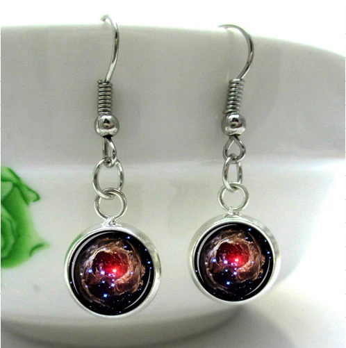 

HE31 Nebula Helix pendant Nebula jewelry Galaxy Earrings Helix Nebula constellation Aquarius universe pendant for man and women