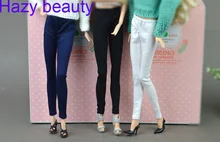 Hazy beauty accessories Blue black Casual Short Pant Trousers For Barbie 1 6 Doll BBI1025