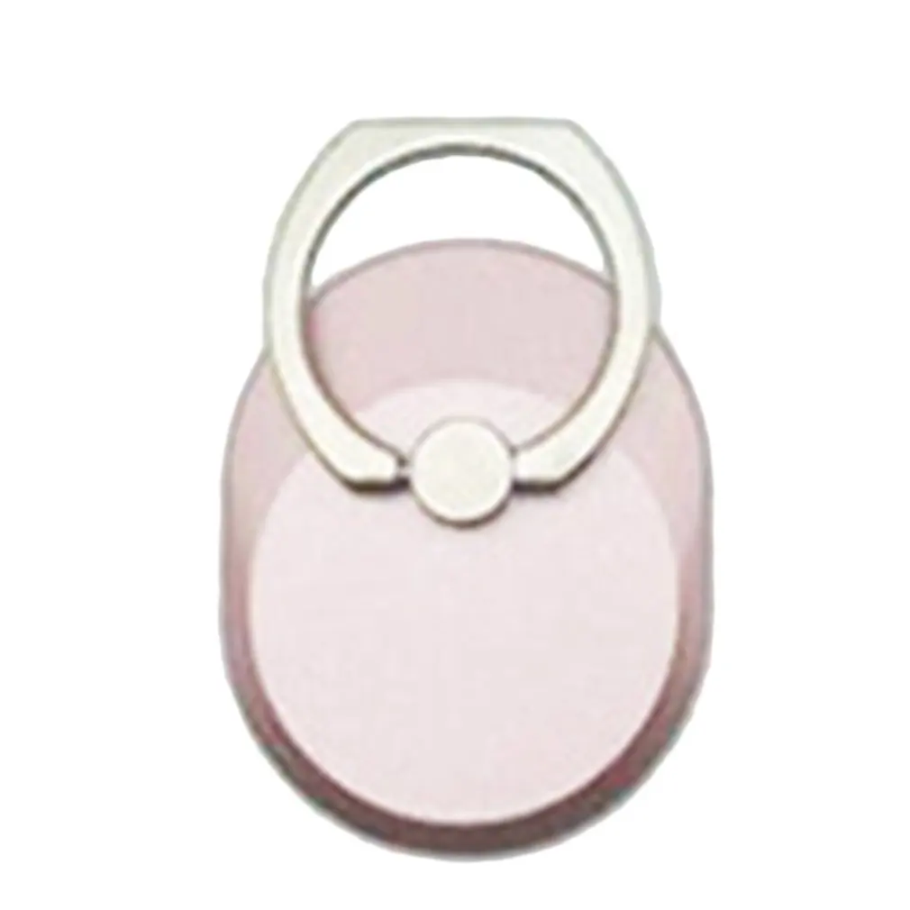 

Oval Shape Ultra-Thin Metal Bracket Anti Falling Folding Finger Ring Buckle Mobile Bracket Universal Smartphone Bracket