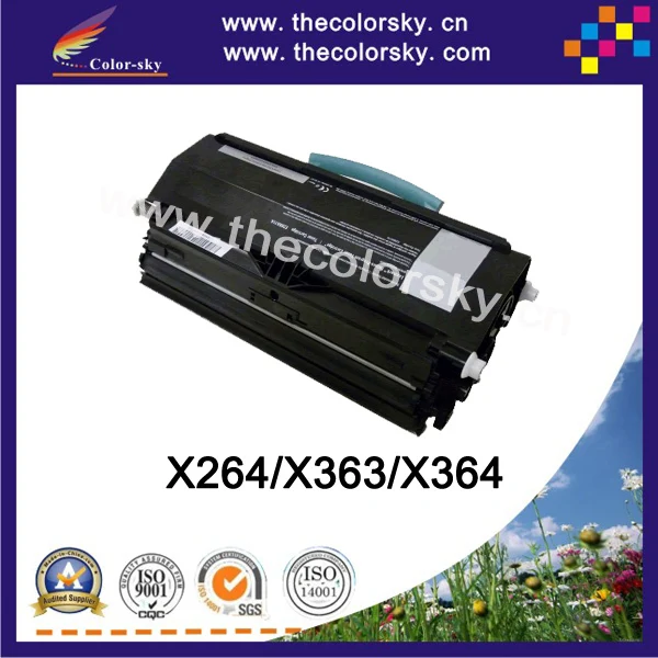 (CS LX264) BK toner laserjet printer laser cartridge for Lexmark