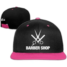 Мужские и женские парикмахерской Бейсбол шляпа свободный хлопок Strapback Кепки