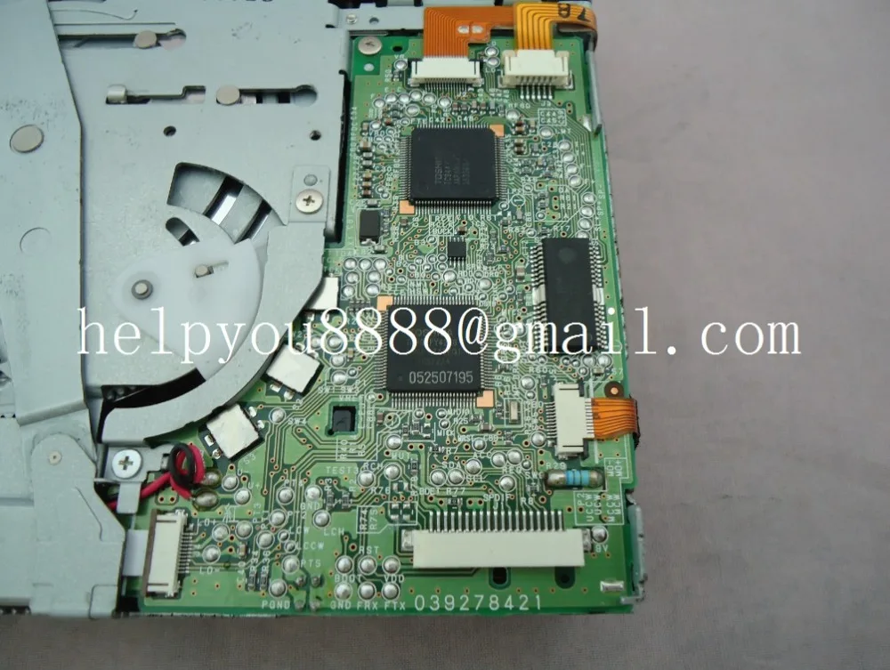 Excellent Original new Clarion 6 CD changer mechanism drive loader PC Board number 039278421 for Nisn 28185 JG41A Renault car CD radio 2