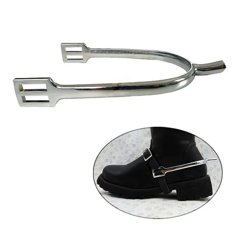 Stainless Steel Horse Spurs British Anti rust Smooth Lightweight Women
