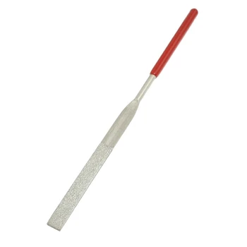 

2 Pcs 160mm Long Jewlery Flat Diamond Needle Files Grinding Tool