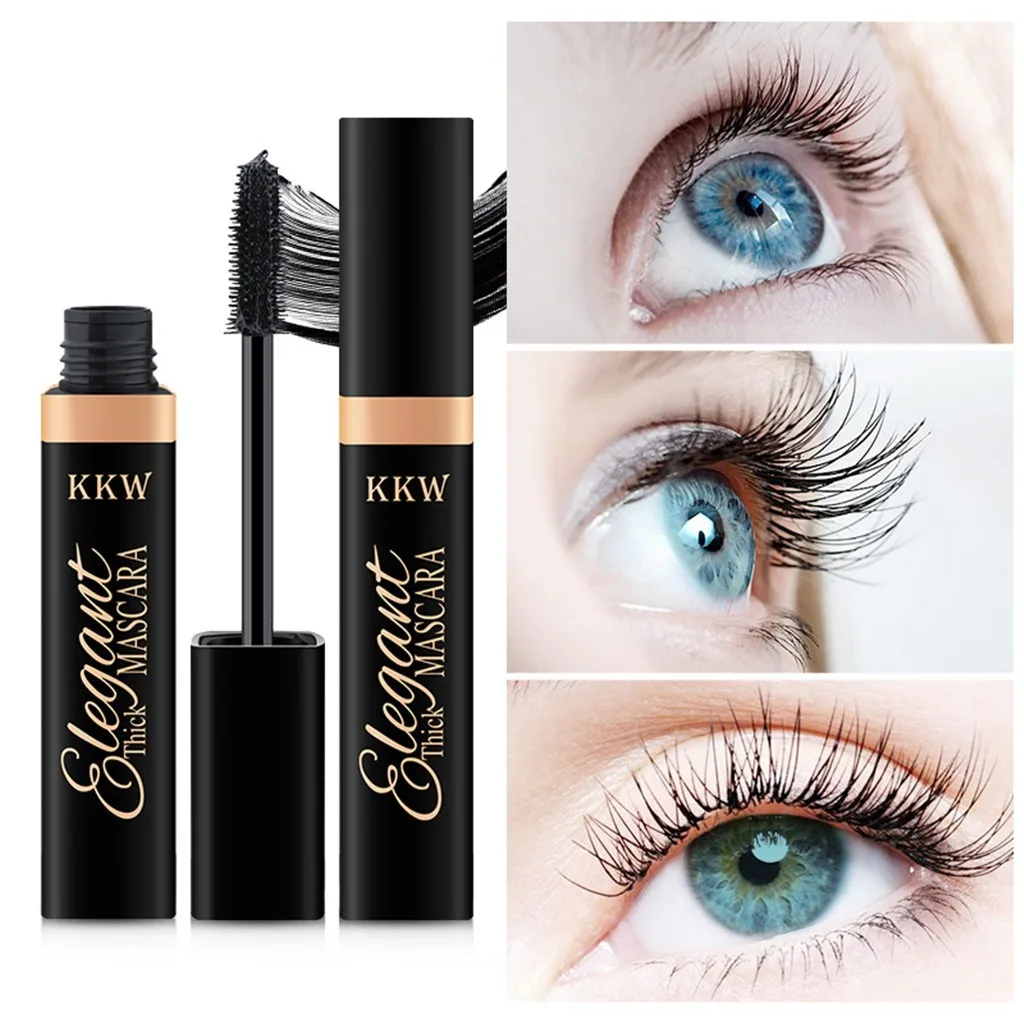 2019 Makeup Eyelash Mascara Eye Lashes makeup 4d silk fiber lash mascara Black Waterproof Color LD |