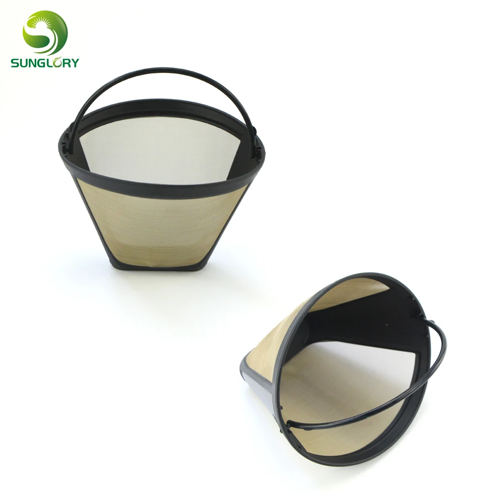 DIY Reusable Coffee Filter Basket Style Stainless Steel Permanent