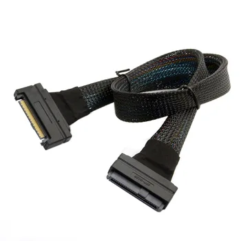 

CY U.2 U2 SFF-8639 NVME PCIe SSD Cable Male to Female Extension 50cm 68pin