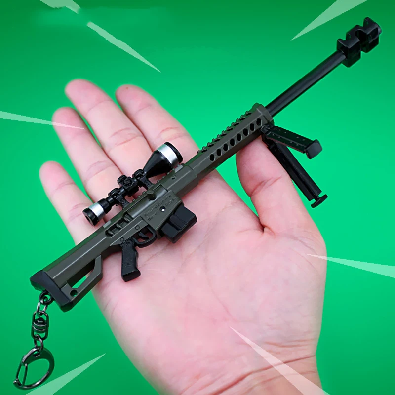 

Fortnight Battle Royale Weapon Model Keychain M82A1 Launcher Item FORTNIT Game Accessories Action Figure Gun Model Toys