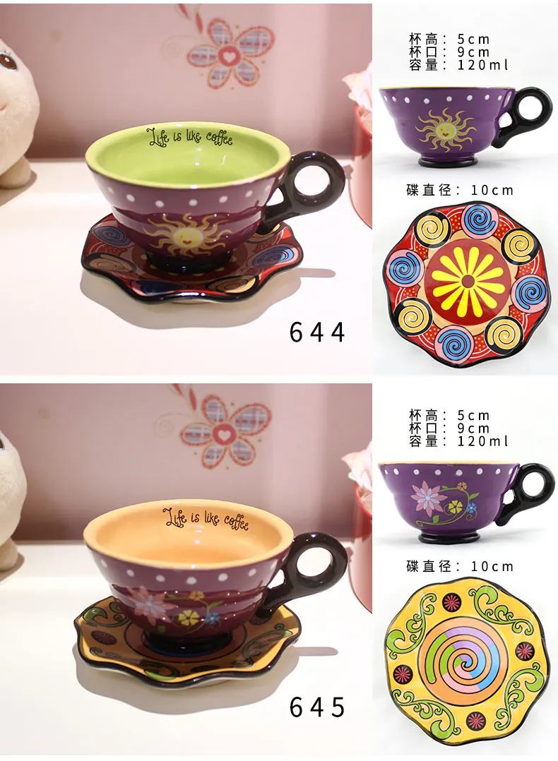3D мультфильм кофейные кружки креативный Кот чашка керамика чашки и блюдца цветной рисунок или узор стекло личность подарок на день рождения