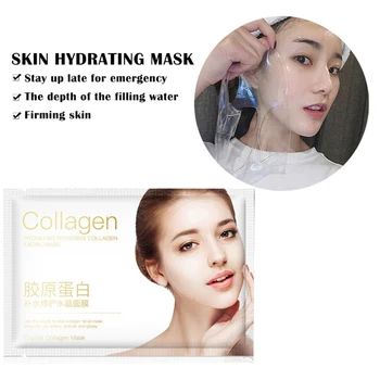 

Collagen Face Mask Collagen Facial Masks Moisturizing whitening Anti-aging Skin Care Korean mask New