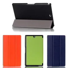 3-папка Легковесный магнит смарт-чехол-книжка с подставкой из искусственной кожи чехол Funda чехол для sony Xperia Z3 планшет компактный SGP621 SGP641 SGP611