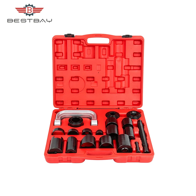 

21PC BALL JOINT AUTO REPAIR REMOVER INSTALL MASTER ADAPTER TOOL SET SERVICE KIT