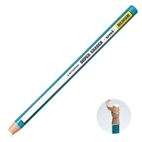 1 Pcs Mitsubishi Uni Pencil Type Eraser Super Eraser Medium Ek 100