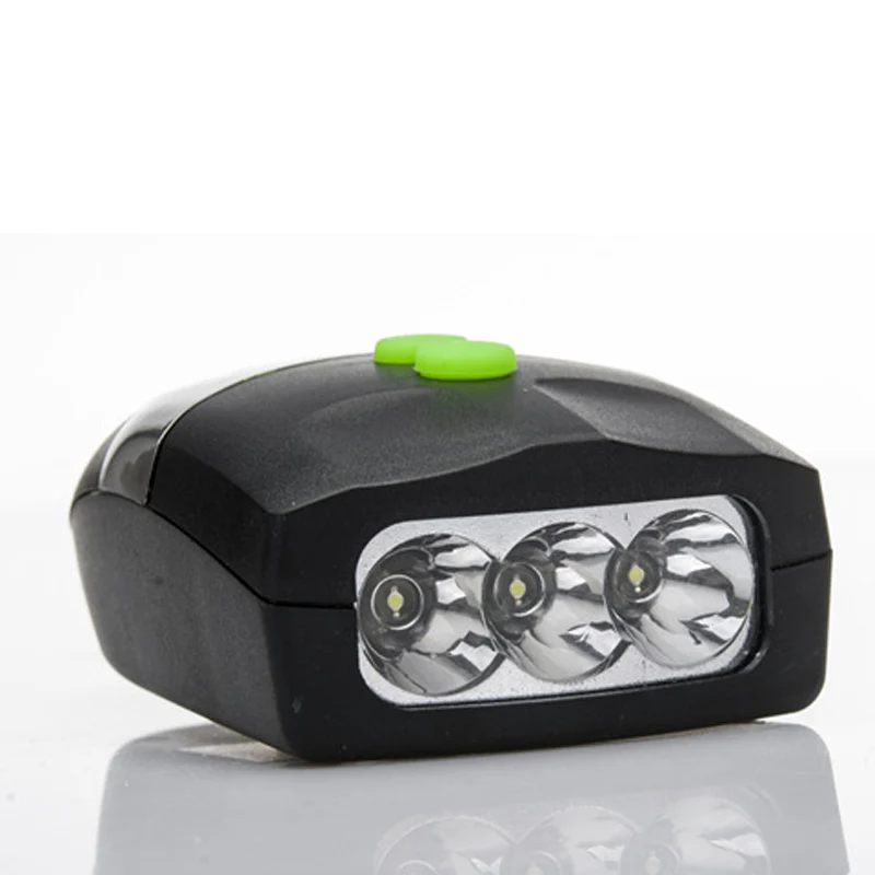 Top Universal White Front Head Light Bike Bicycle Light  Cycling Lamp + Electronic Bell Horn Hooter Siren Waterproof Accessories 3