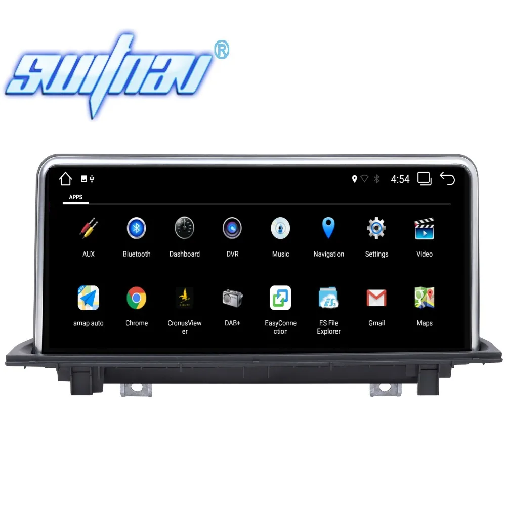 Android 7.1.1 автомобильный DVD для BMW X1 F48(-) оригинальная система НБТ плеер аудио мультимедиа стерео монитор ips экран