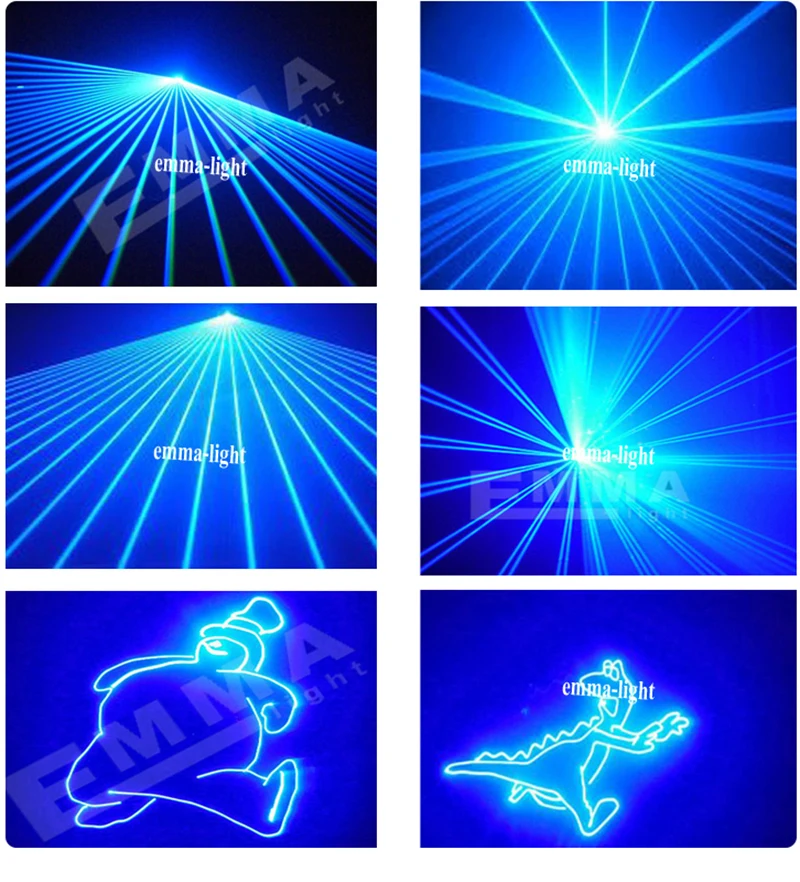 4w blue effects