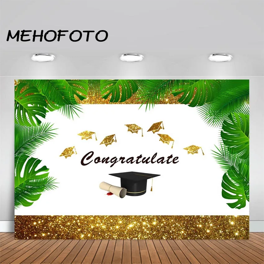 Mehofoto Graduation Party Photography Backdrop Class Of 19 Photo Booth Background For Congrats Grad Prom Decorations Props Background Aliexpress