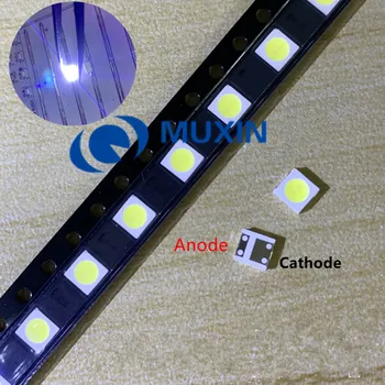 

500pcs Diodes TV Backlight 1W 3V 3535 SMD LED Televisao Cold White 100lm 3537 Cool White Backlit LCD Backlight for TV Repair