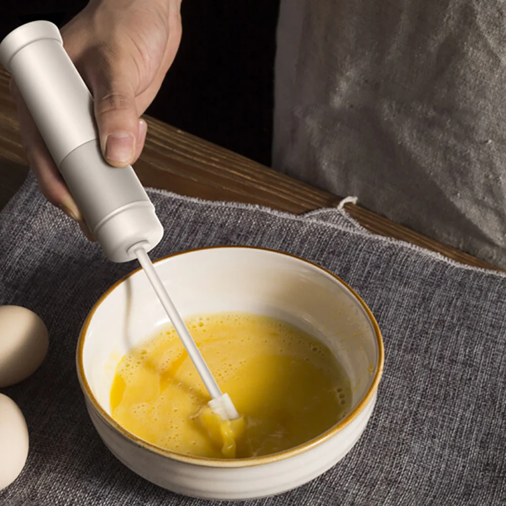 Deerma-JB01 венчик для молочного напитка кофе миксер Электрический взбиватель яиц пенообразователь мешалка практичный кухонный инструмент для приготовления пищи