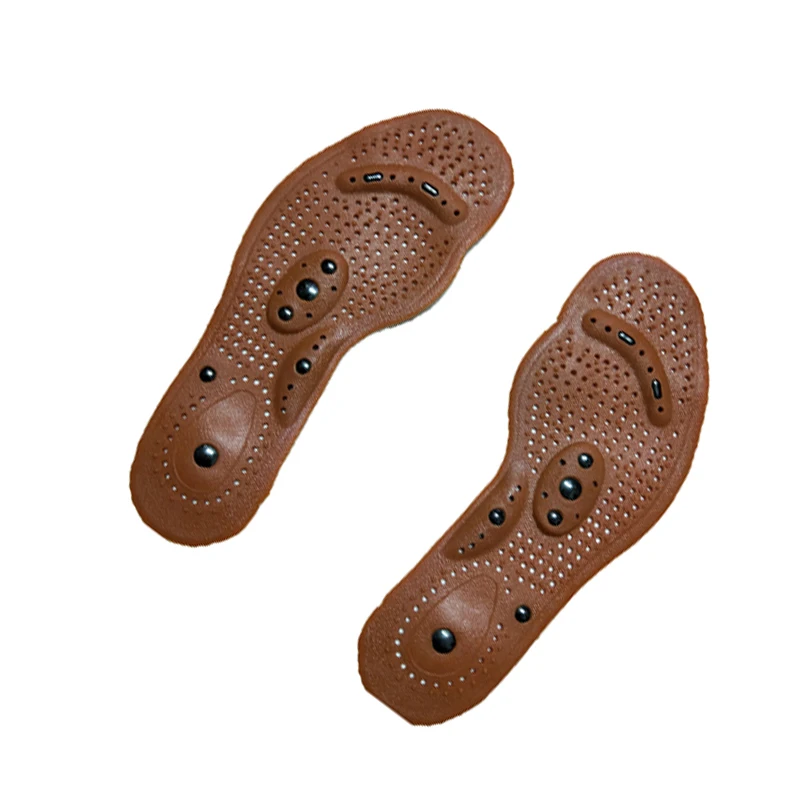 المغناطيسي نعل الرعاية Footbed مولد مغناطيسي القدم تدليك المغناطيس العلاج الألم الوخز بالإبر نقاط الصحية 1 زوج