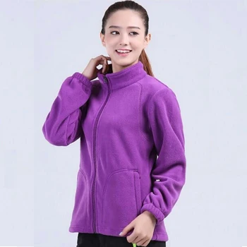

Women Polar flecee Winter Autumn Thermal Warm Trekking Camping Climbing Hiking Outdoor Jackets Sports Travel Coat Plus size