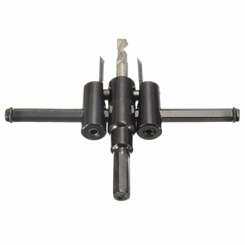 30mm 120mm Adjustable Drill Bit Cutter Kit Metal Wood Circle Hole Saw