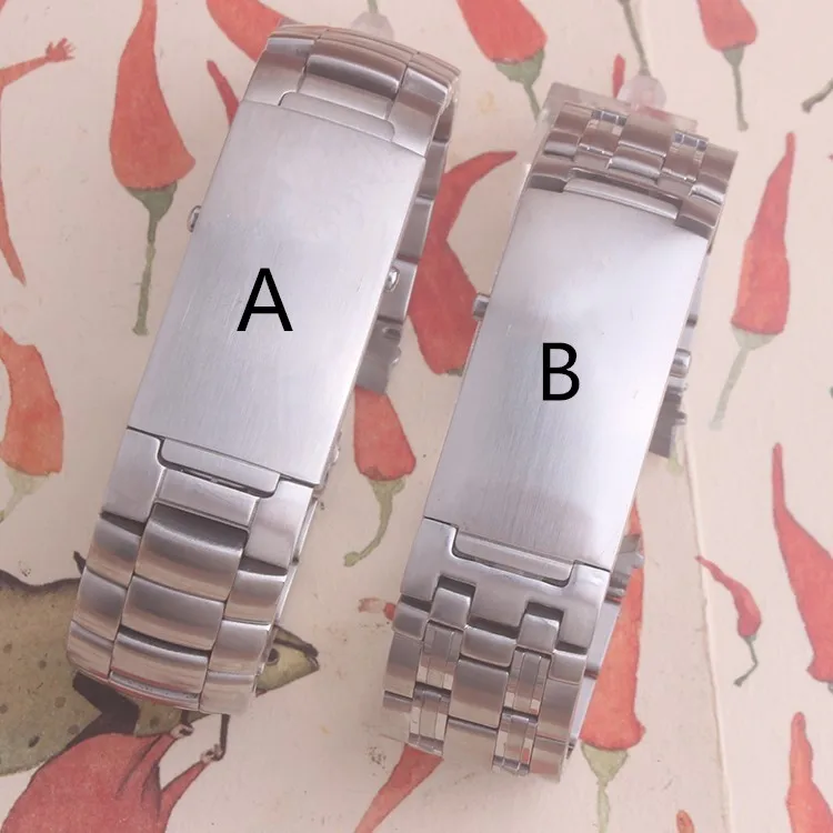 Stainless Steel Polish Watch Bands for 