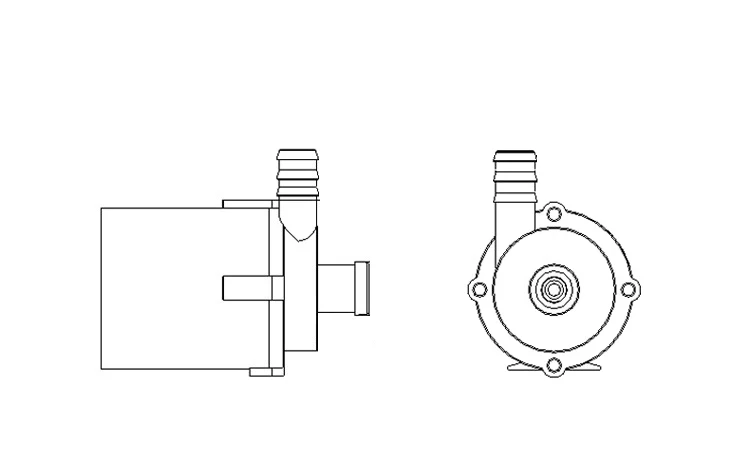 Высокий объёмный расход 280 л/ч мини водяной насос 12 V 12 V USB 5V насос 12VDC водяная помпа 12 Вольт, насос для воды