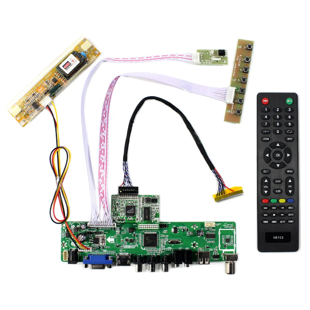 ТВ HDMI VGA AV USB аудио ЖК-дисплей плате контроллера для 17 "LM171W02-TTA1 1440X900 ЖК-дисплей Экран