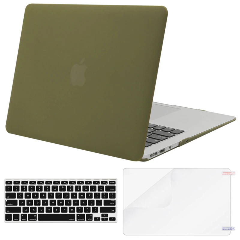 MOSISO матовый/кристалл чехол для ноутбука MacBook Air 11 retina 12 Обложка Pro 13 15 Touch Bar A1706 A1707 A1989 A1990 A1932