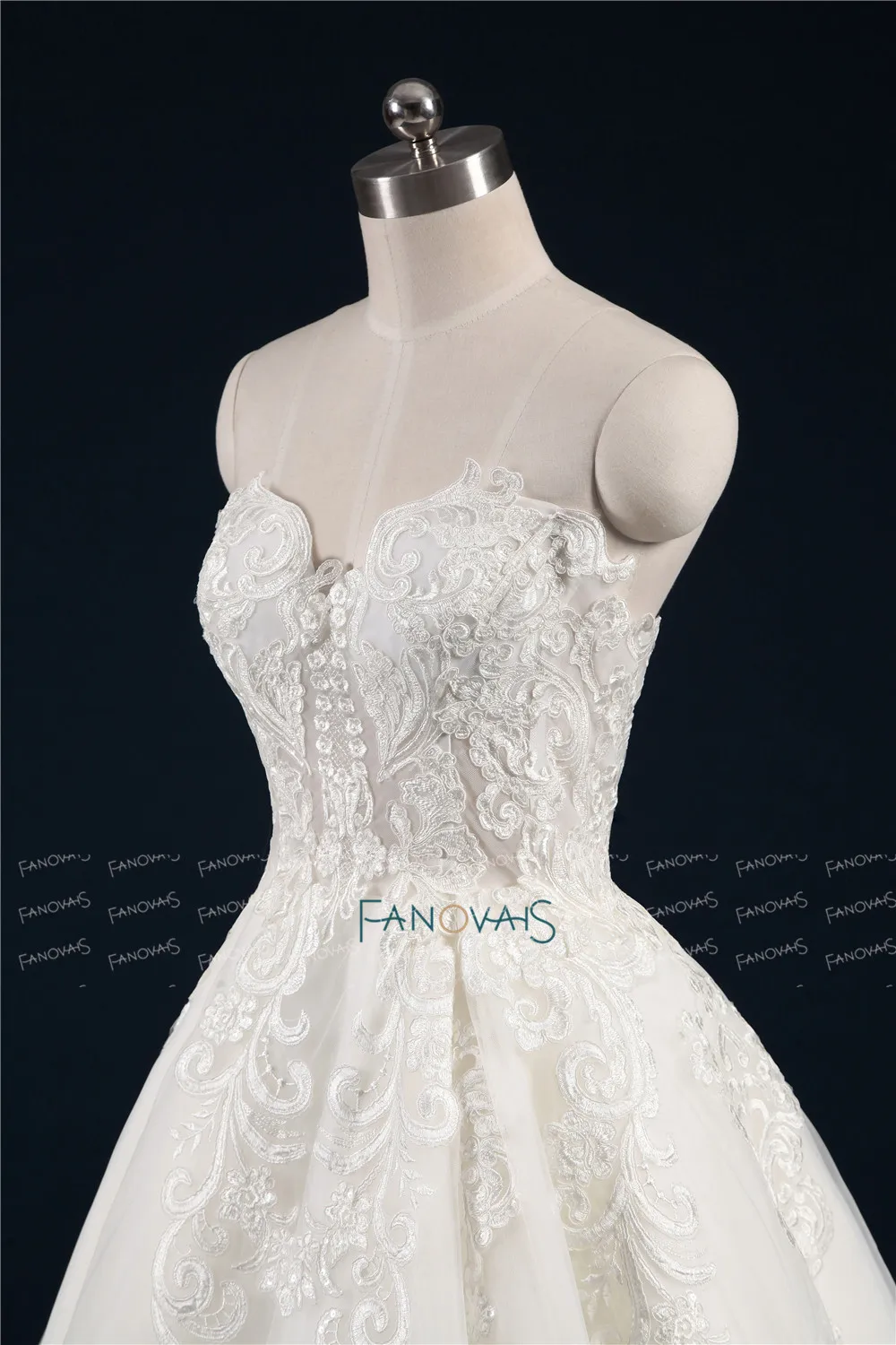 Настоящее Сделано винтажные Свадебные платья 2019 Милая бальное платье Высокое качество кружевное свадебное платье длинные нижней части