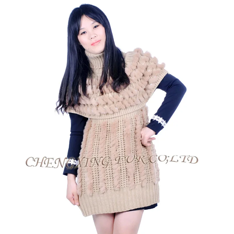 Cx b Tricoté Noir Femmes Réel Lapin Pas Chandail Sexy Gilet Livraison Gratuite De 189c kaki Cher Fourrure g tqUxgRznw5