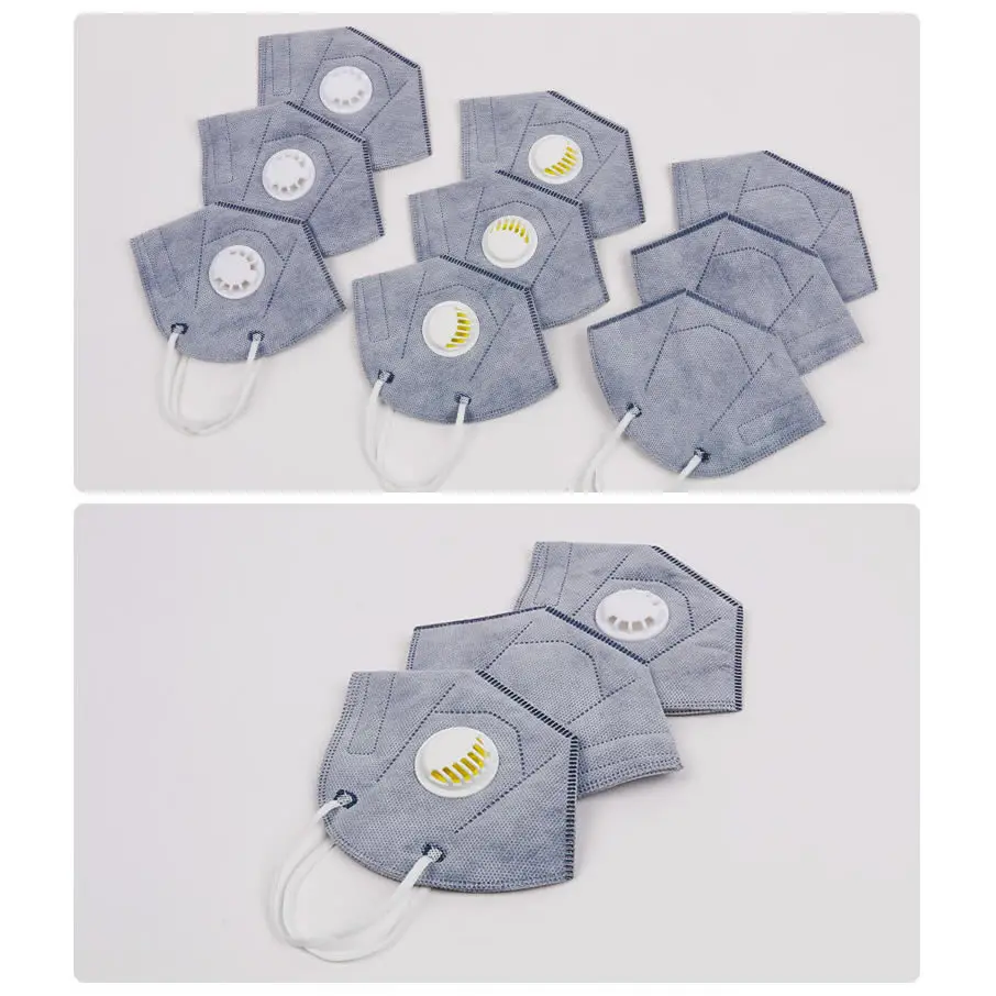Masque Anti-Poussière Chantier 10 Pièces - Sans Valves ou Avec Valves