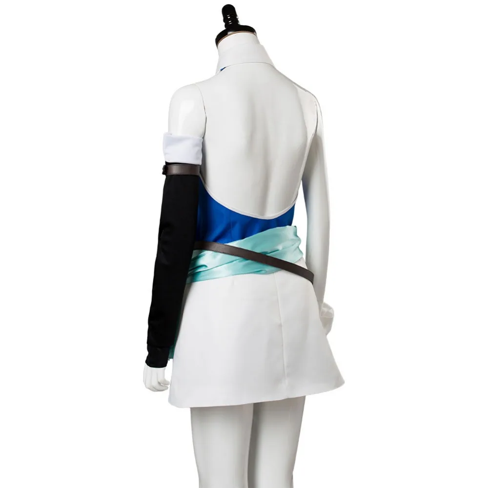 Cosplay&Ware [1]Fairy Tail Cosplay Lucy Heartfilia Costume Full Set Uniform Blue Top And Dress Halloween Carnival Adult Costumes -Cosplay&Ware anime Shop