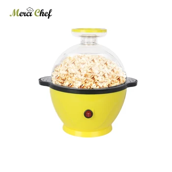 

ITOP Electric Popcorn Machine Yellow 3L Automatic Popcorn Maker Snack DIY Children Gift High Quality Fast Shipping EU/US/UKPlug