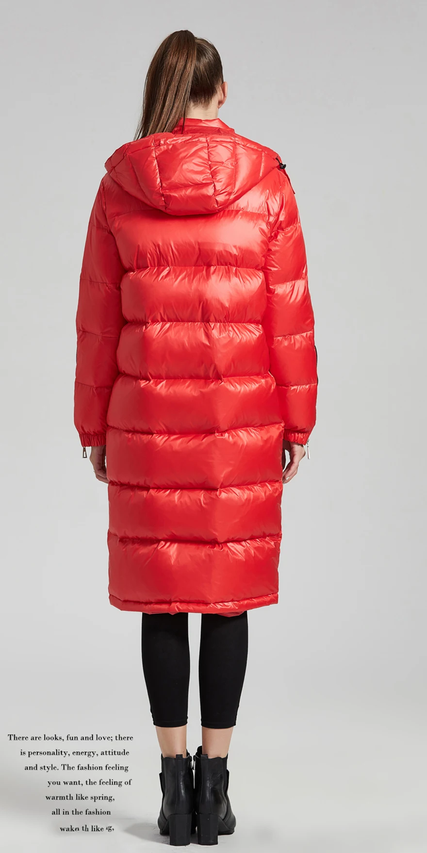 CNMUDONSI 90% белая куртка-пуховик для женщин утолщаются длинное зимнее пальто парка с капюшоном корейский 2019 женский пуховик Doudoune Femme
