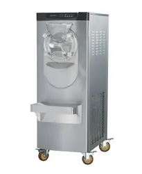 Большой объем 10.6L коммерческий вертикальный твердое мороженое машина, 3HP compressr мороженое производитель