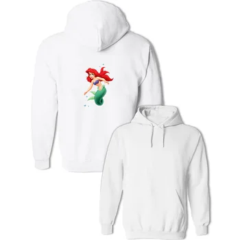 

Cartoon The Little Mermaid Ariel Women's Hoodies Girl's Sweatshirt Adventure Time Princess Bubblegum Tinker Bell Hoody Jacket