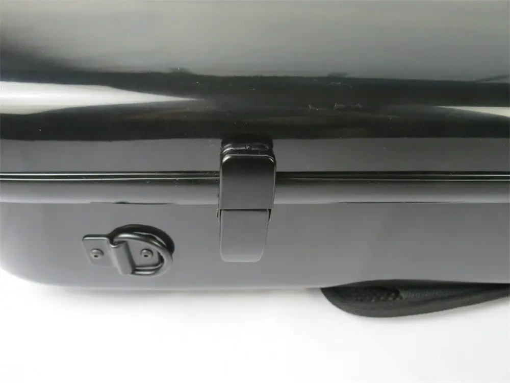 Высокое качество Черный продолговатые стекловолокна футляр для Альта, с двумя носовой держатели MA1