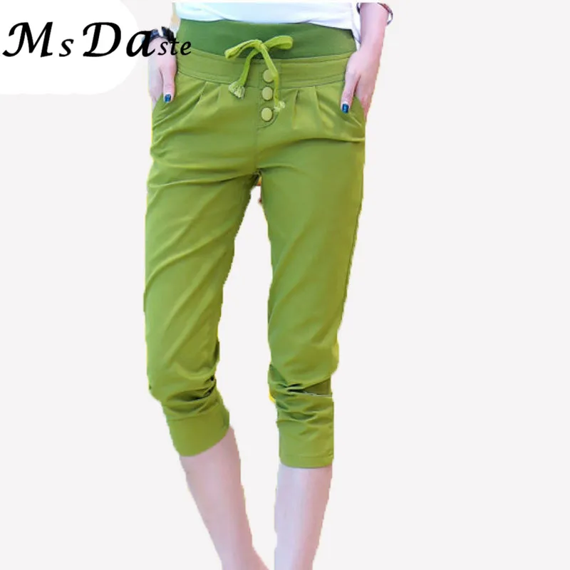 Harem Pants Women 2017 New Summer Capris Fitness Short
